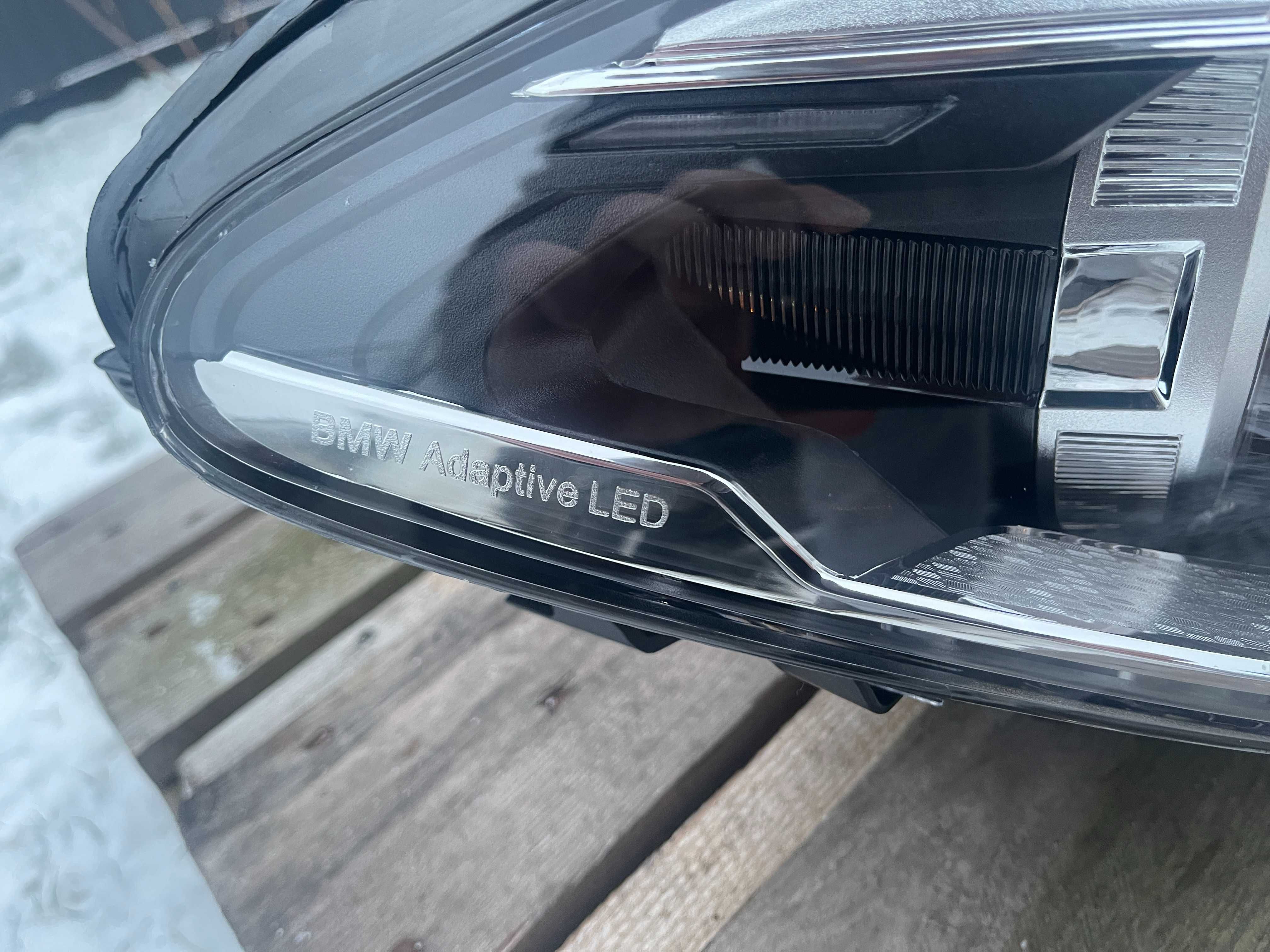 Фары оптика фари лед бмв bmw ф10 ф11 f10 f11 full led фулл лед рестайл