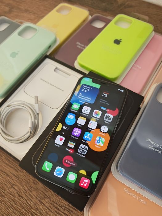 Iphone 12 Pro 128GB Graphite em muito bom estadoAceito Retom