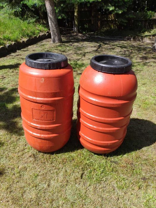 beczka plastikowa 220 l na wodę NIE PO CHEMII beczki plastikowe