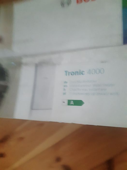 Przepływowy ogrzewacz wody BOSCH TRONIC TR4000-18kW