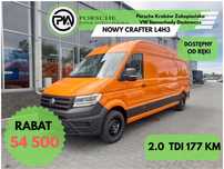 Volkswagen Crafter  Volkswagen Crafter 35 2.0 TDI L4H3 4490 177 KM M6 Od ręki! 177KM!