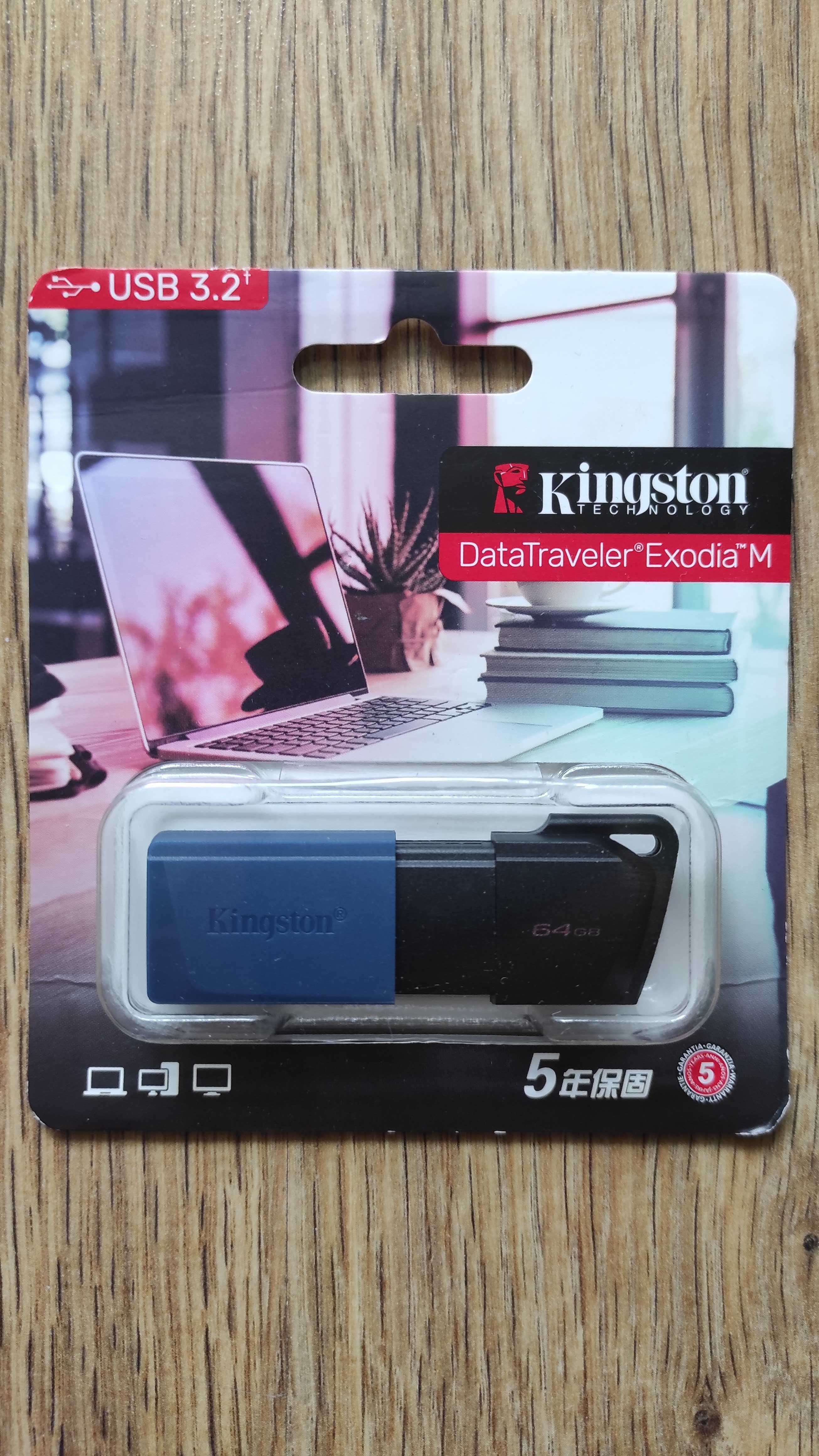 USB накопичувач Kingstone 64Gb (флешка)