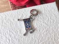 Charm's zawieszka srebrna Disney dywan Aladyn srebro S925