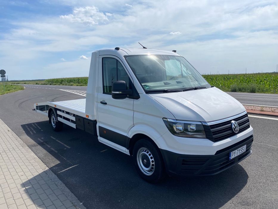 Volkswagen Crafter  Volkswagen Crafter II 2.0 TDI. Laweta Najazd