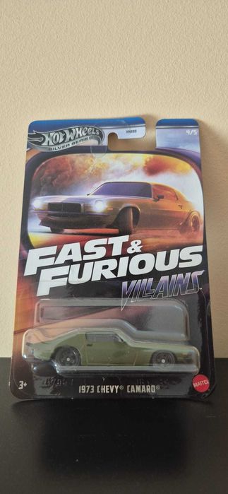 Hot Wheels Fast & Furious - 5 Carros