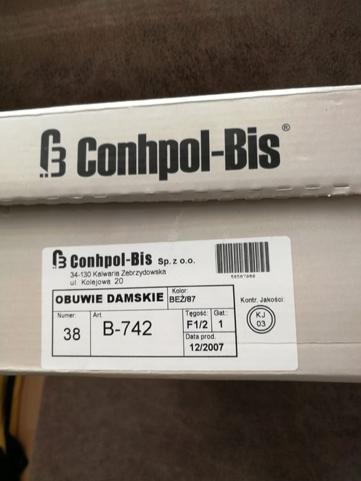 nowe buty klapki 38 na koturnie