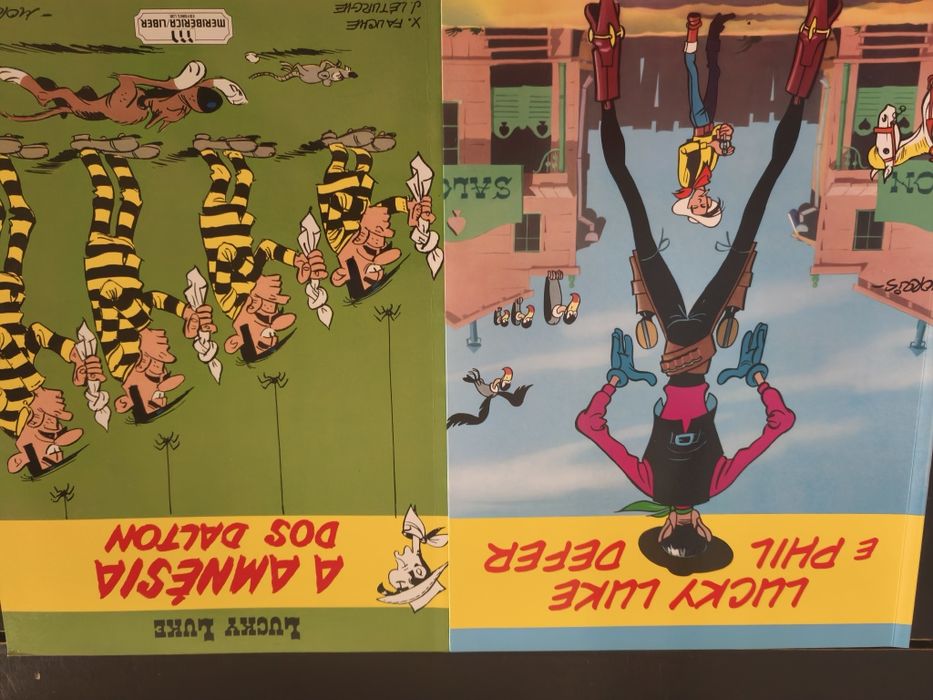 Livros BD Lucky Luke