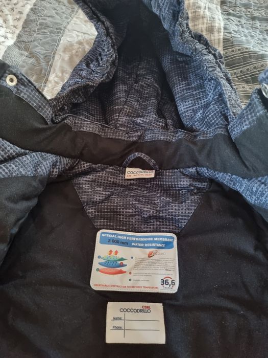 Kurtka zimowa cocodrillo rozmiar 134 cm