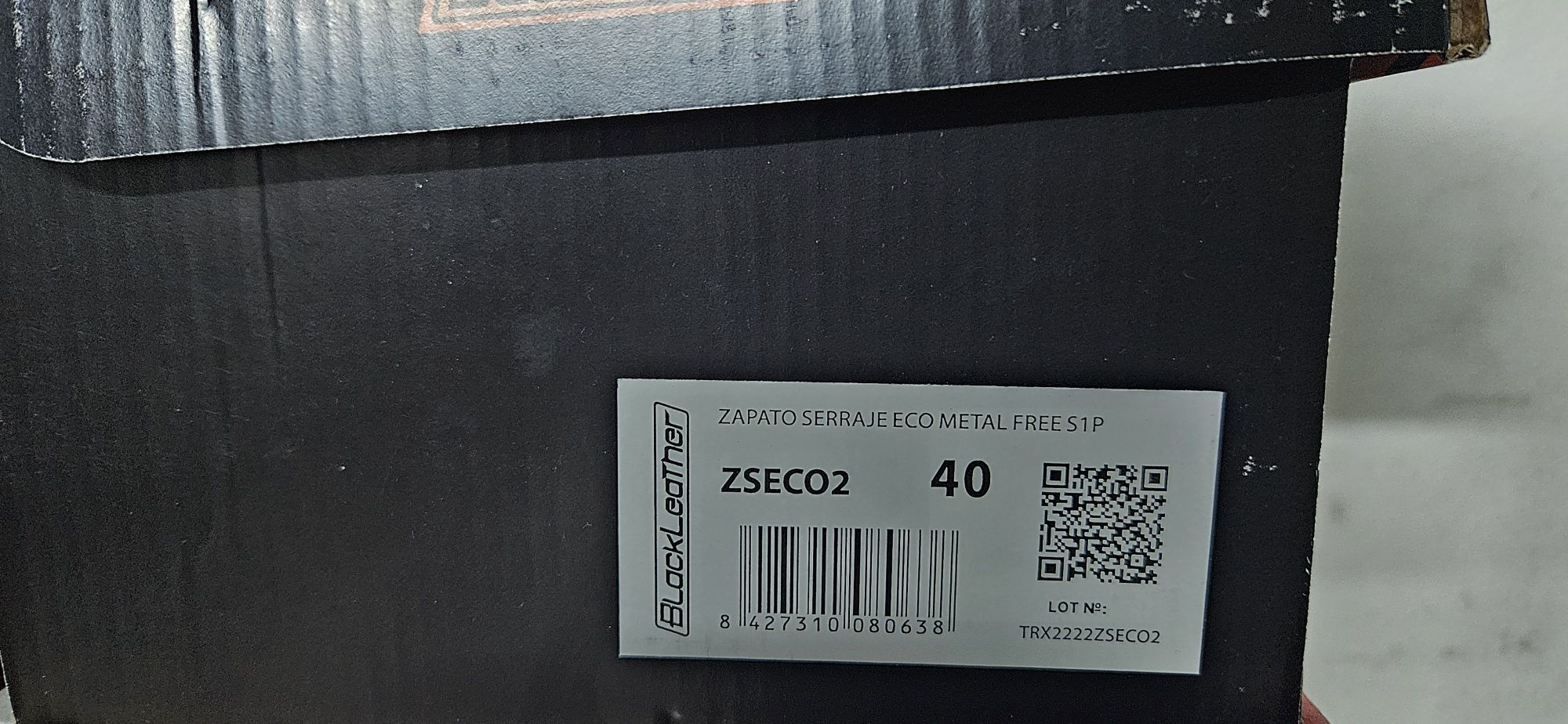Botas Segurança Novas T40 "biqueira de aço" S1P SRC E A