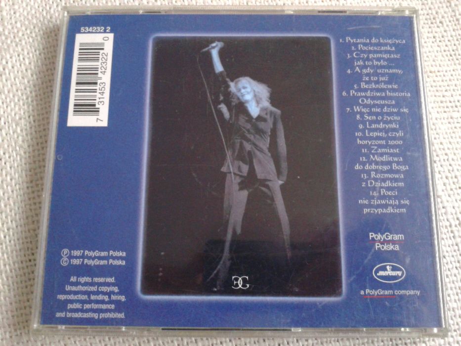 Edyta Geppert - Pytania do księżyca + autograf CD