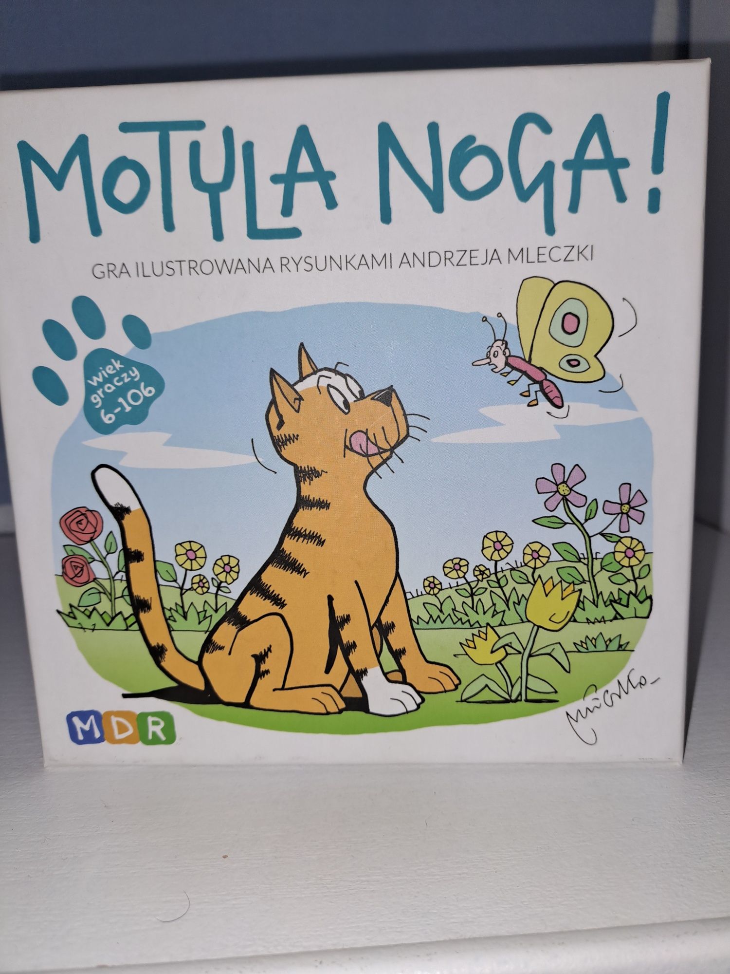Gra  Motyla noga