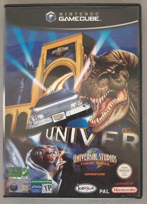 Universal Studios Theme Parks Adventure - Jogo Nintendo Gamecube