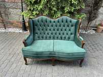 Stylowa Sofa Kanpa Ludwikowska Ludwik Fotel Szelzong Po Renowacji