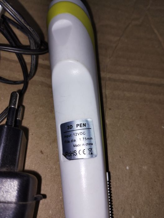 3D ручка c LCD дисплеем для рисования пластиком