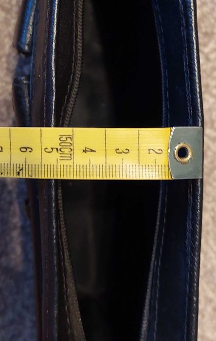 Skórzana SASZETKA męska - do ręki