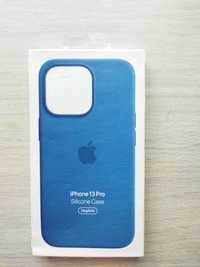 Чехол Apple MagSafe Silicone Case для Apple iPhone 13 Pro Blue Jay