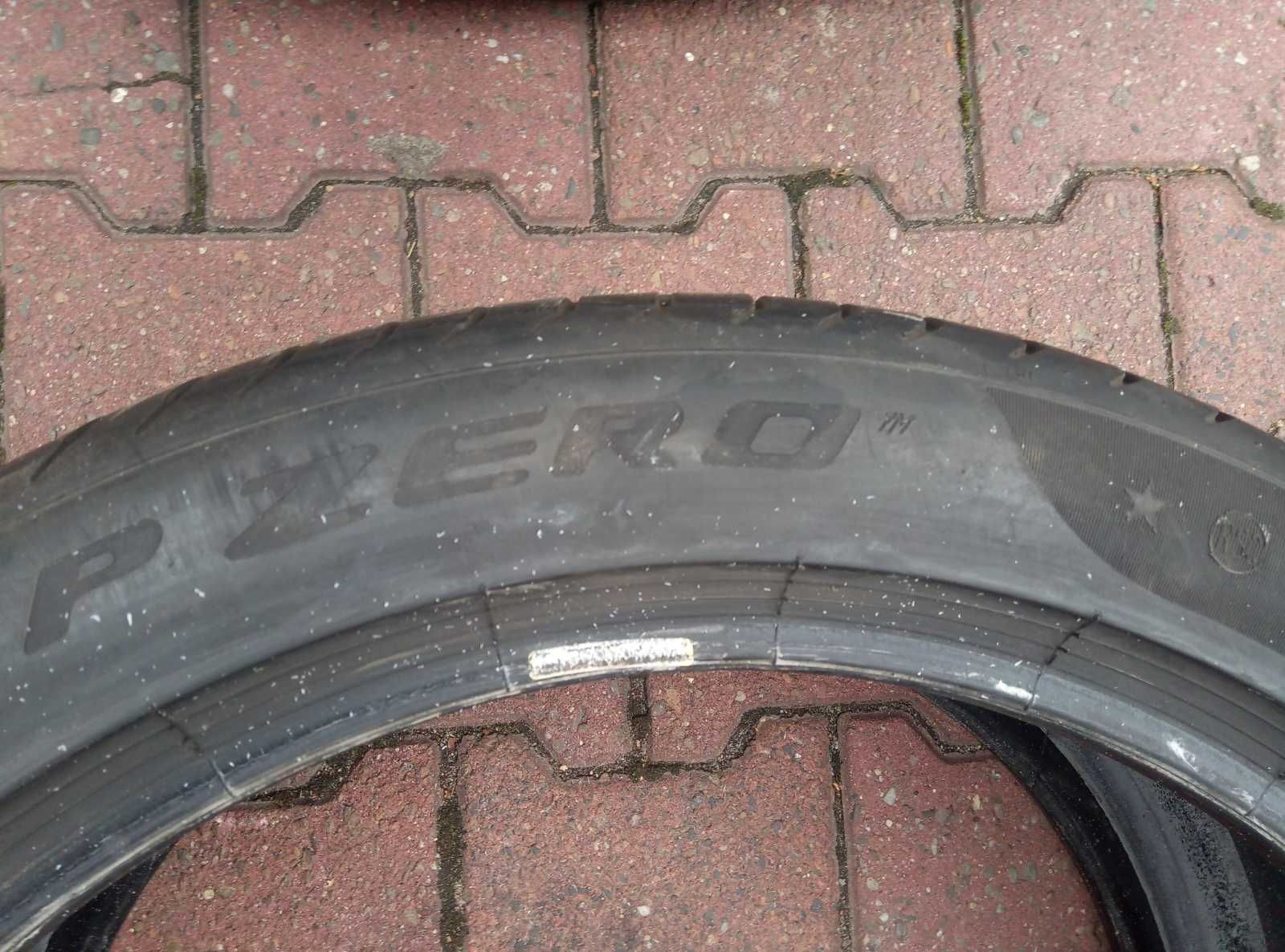 Używana para opon 275/40R20 Pirelli P Zero RunFlat