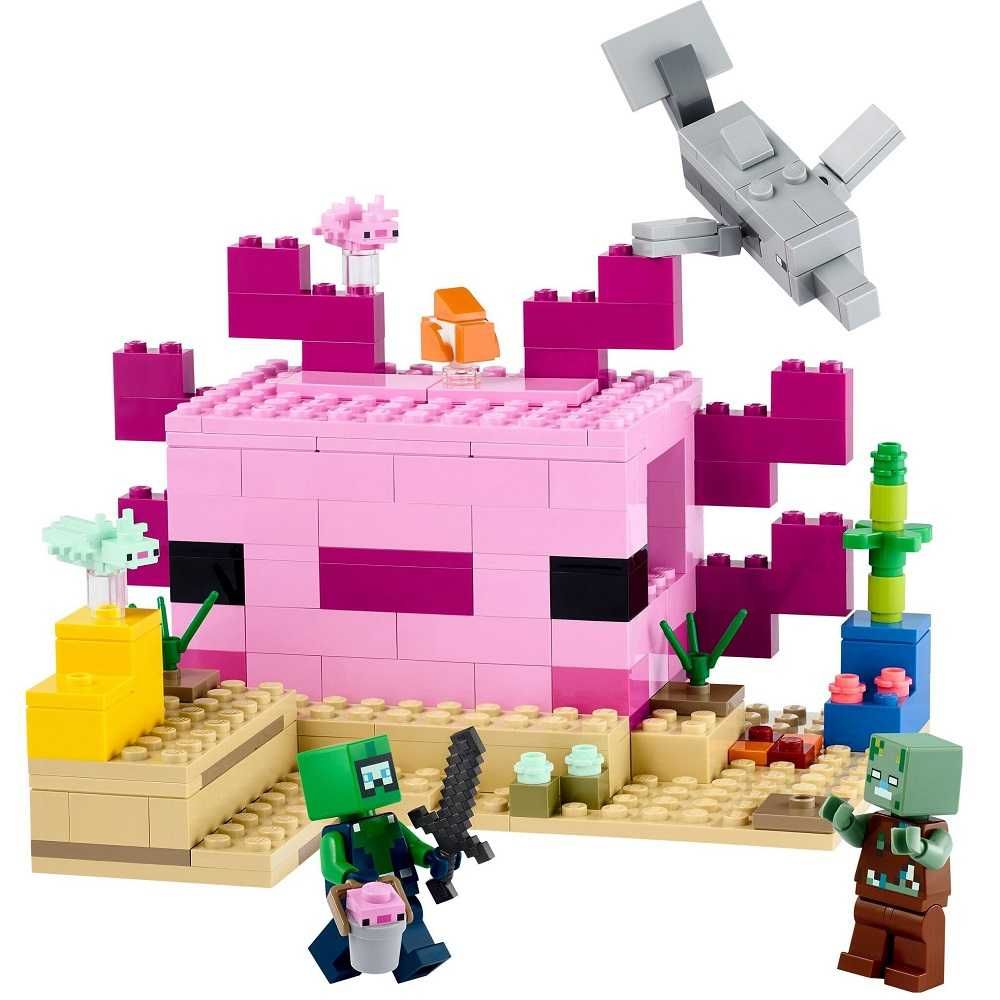 Klocki Lego minecraft 21247 Dom Aksolotla