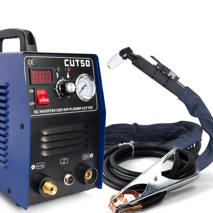 Máquina de Corte Plasma 220V 50A + Acessórios [Artigo Novo & Selado]