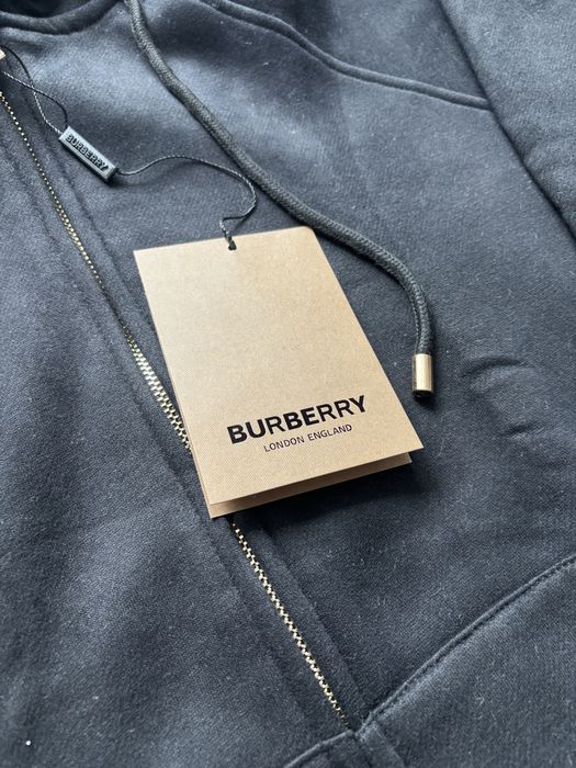 Кофта Burberry Zip Hoodie Black