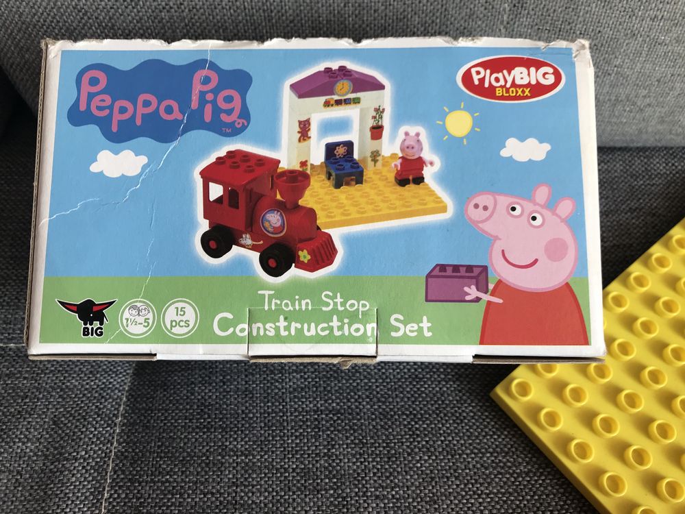 Klocki świnka pepa kompatybilne lego duplo