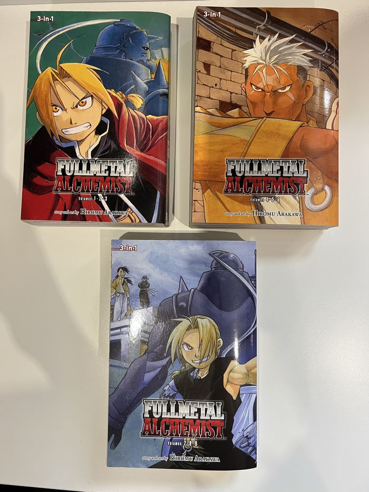 Fullmetal Alchemist 3-in-1, Vol. 1-9