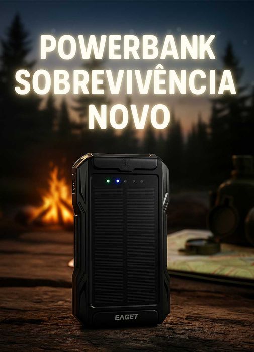 PowerBank Carregador Solar EAGET  10000mAh