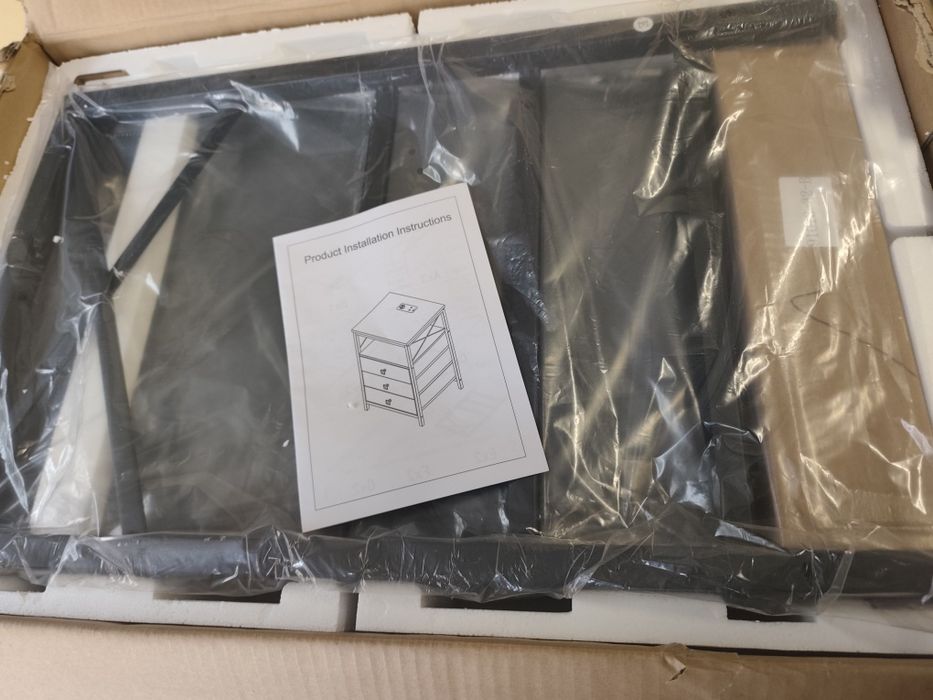 Nowa szafka nocna czarna