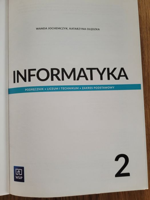 Informatyka 2 zakres podstawowy