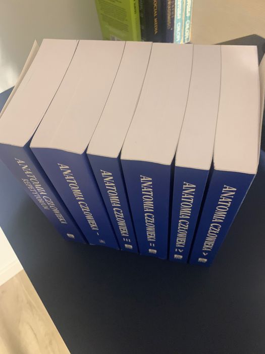 Anatomia człowieka – A.Bochenek  5 tomów + repetytorium