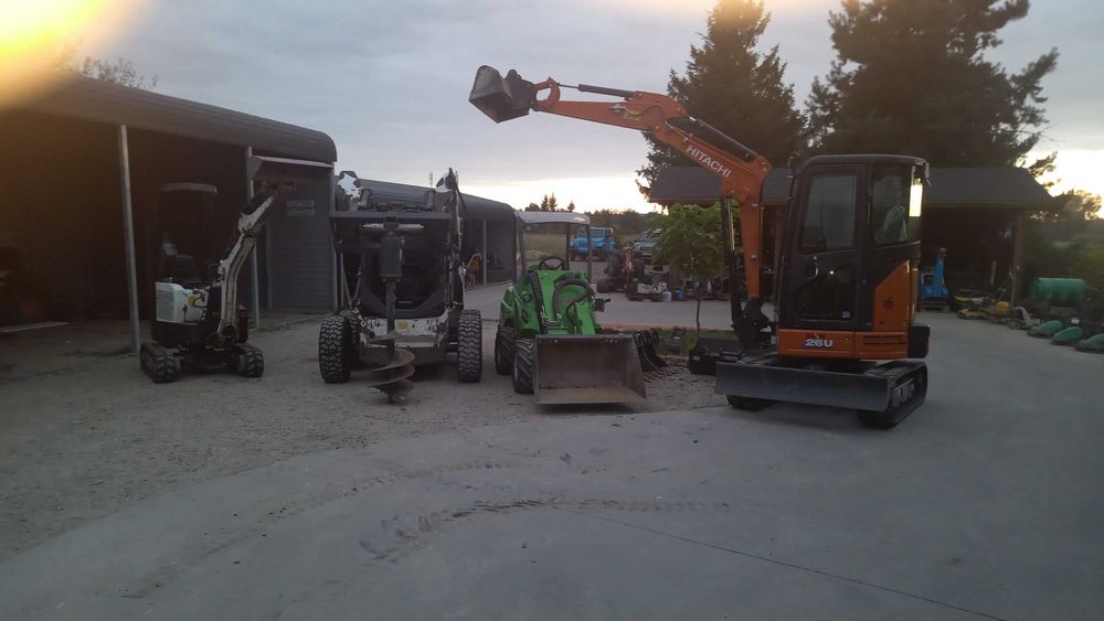 Miniladowarka AVANT BOBCAT WEIDEMANN Łyżka, Krokodyl WYNAJEM