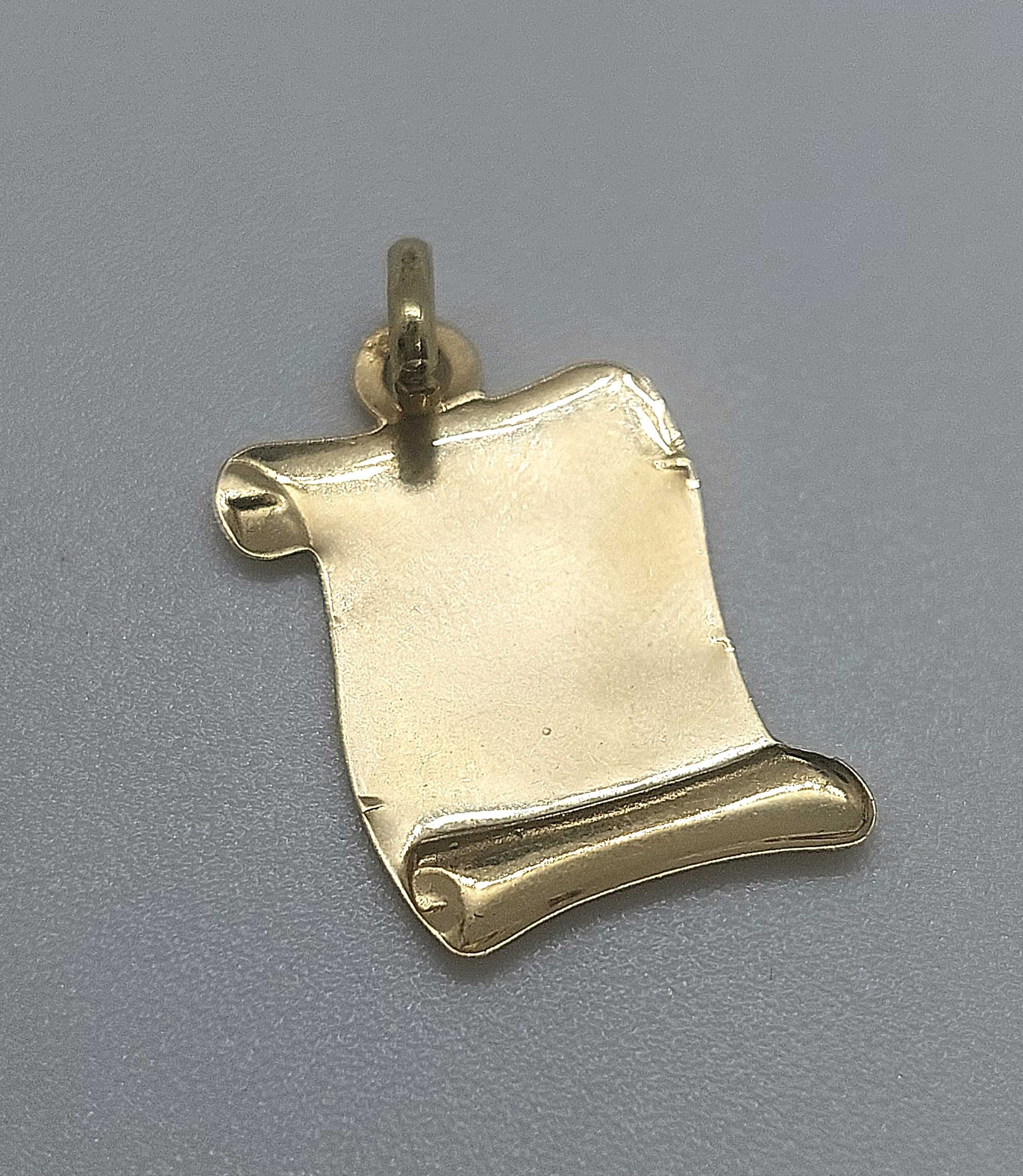 Zawieszka złota waga Znak zodiaku 0,89g 585 / Nowy Lombard / Cz-wa