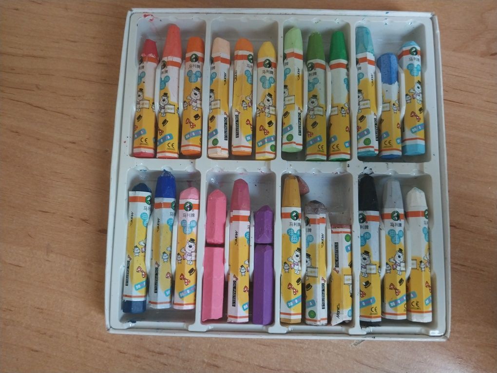 Сухая и Олийна пастель