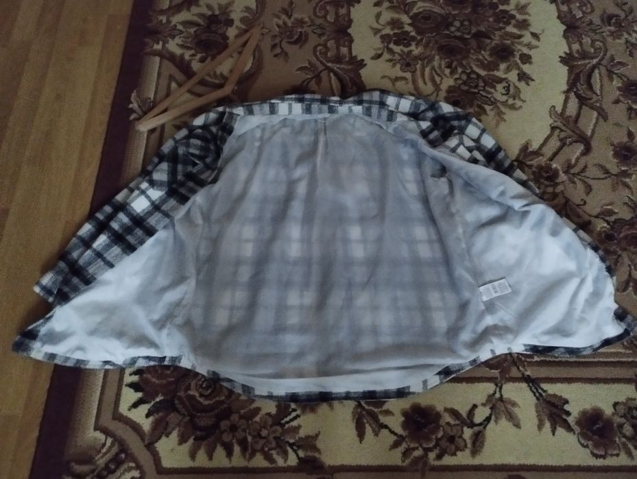 Куртка- рубашка женская в клетку