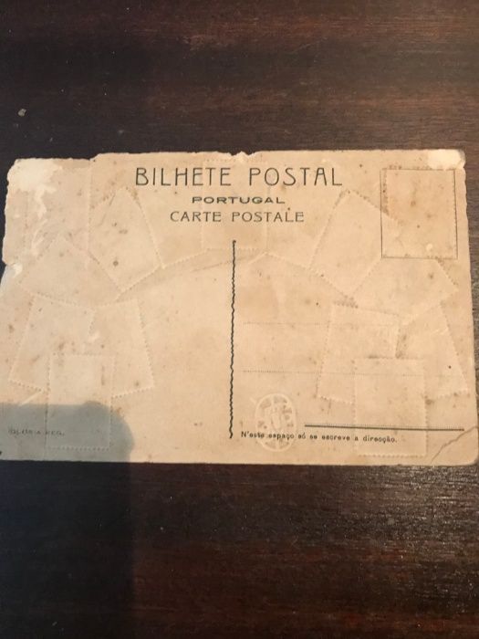 Postal muito antigo Republica Portuguesa