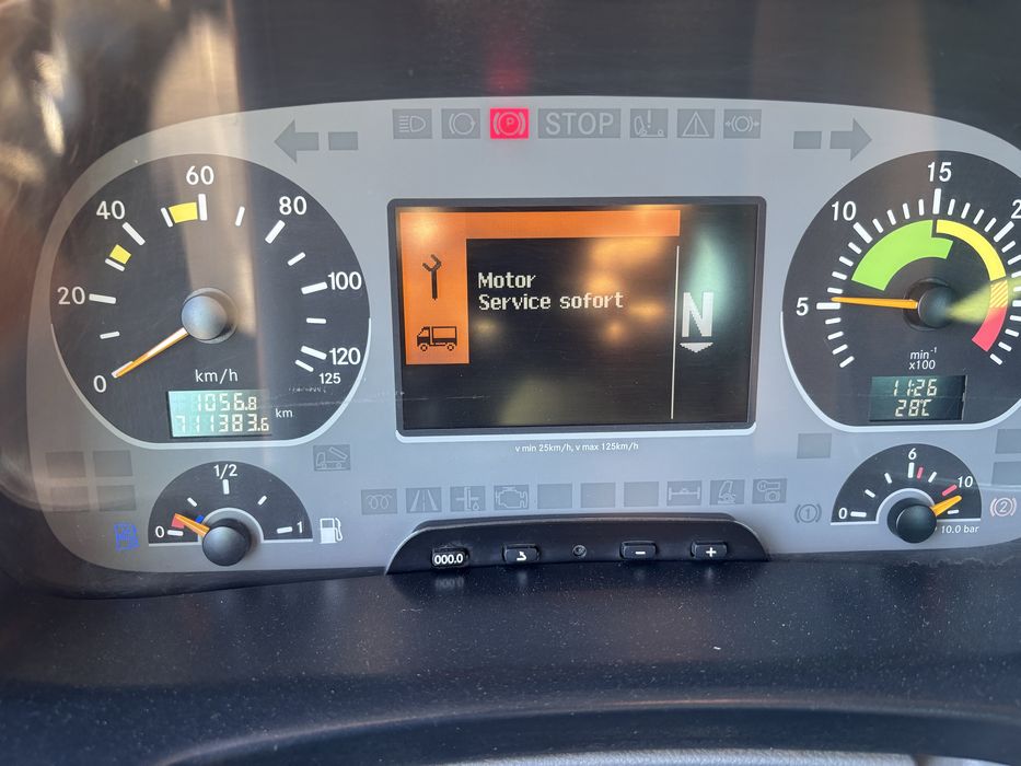 Mercedes benz actros 2646 6x4 wywrotka kipper meiller dautel mp2