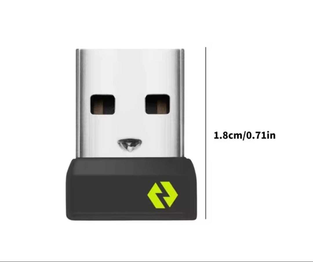 Приймач Logitech Logi Bolt адаптер для миші та клавіатури USB Receiver