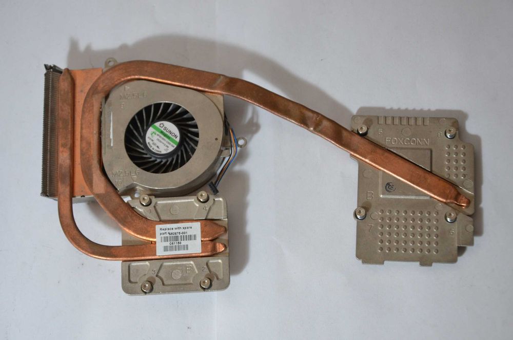 Система охолодження HP 8560w