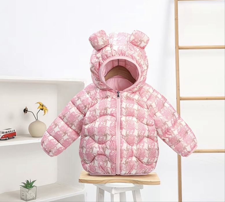 Детские пуховики мишка под заказ