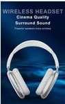 Bezprzewodowe słuchawki Bluetooth z mikrofonem