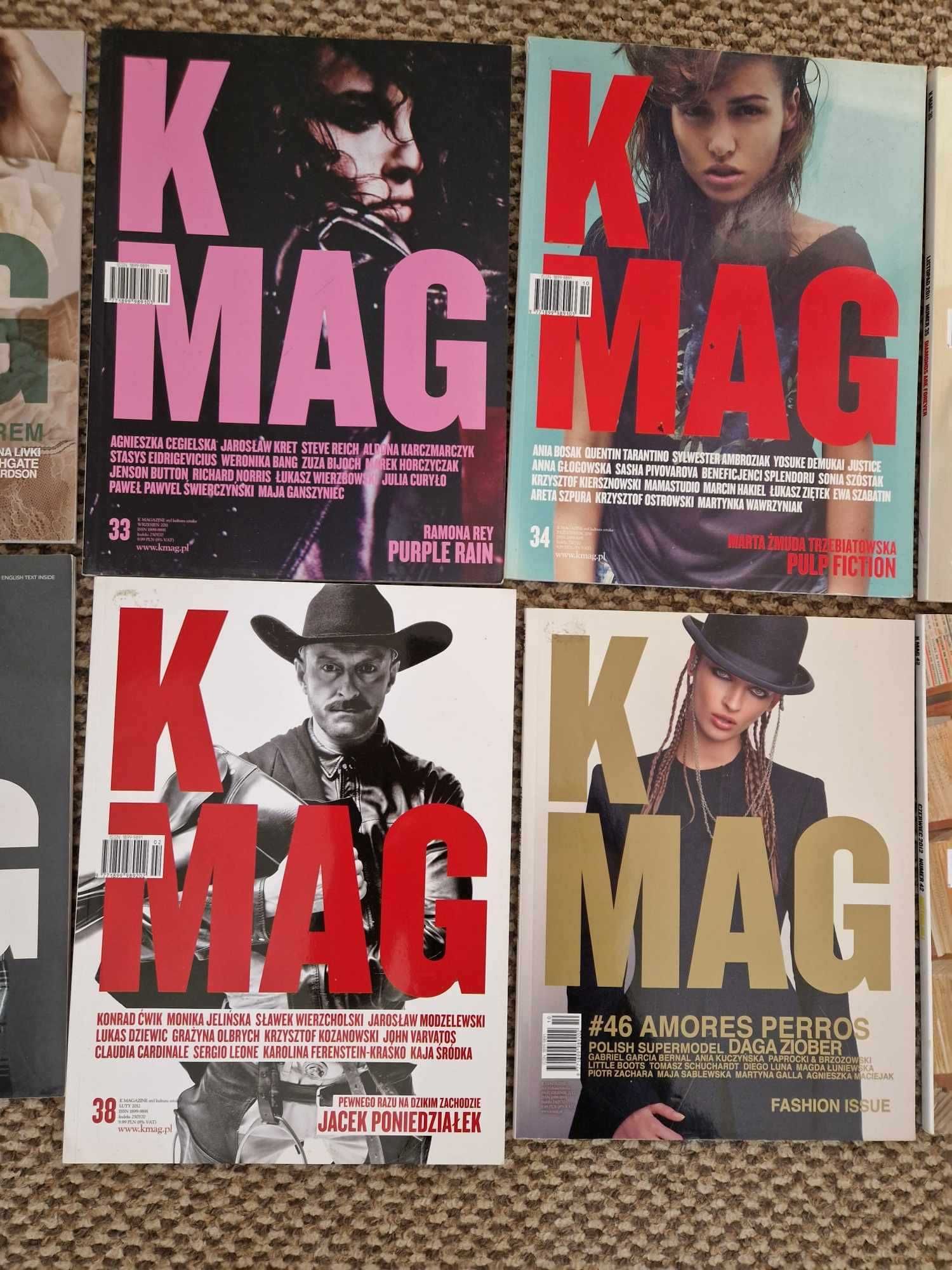 K MAG czasopisma kolekcjonerskie magazyny lifestyle - zestaw 10 szt.