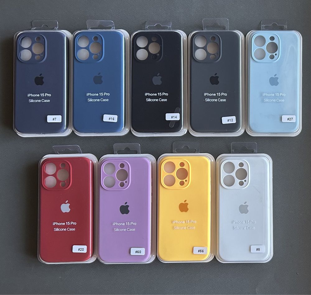 Чохол Silicone case Full Camera IPhone 15 pro max захист камери айфон