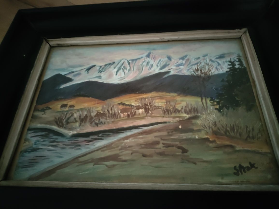 Tatry Polskie- Stefan Ptak.Akwarela