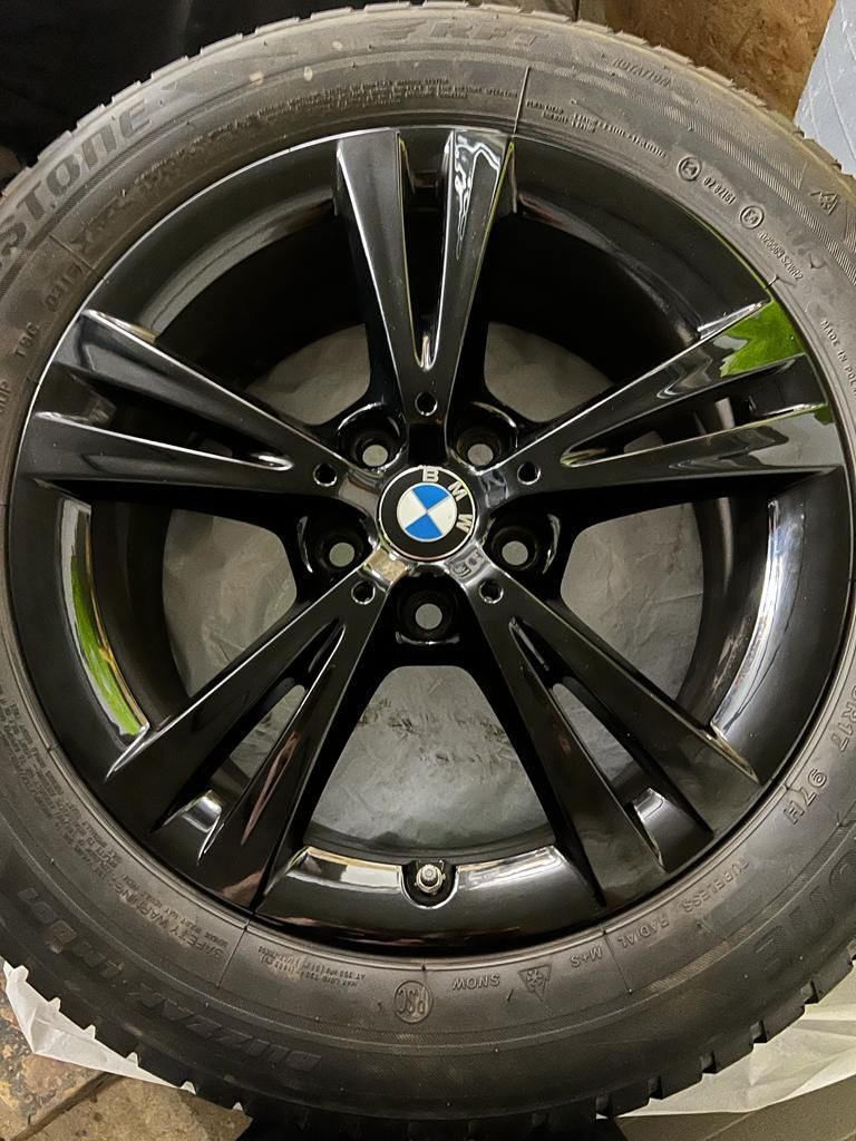 5x112 66.6mm  Koła zimowe felgi z oponami 225/55/17 BMW X1 X2 G30 G3