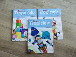 Nowi tropiciele edukacja polonistyczna ćwiczenia klasa 1 trzy książki