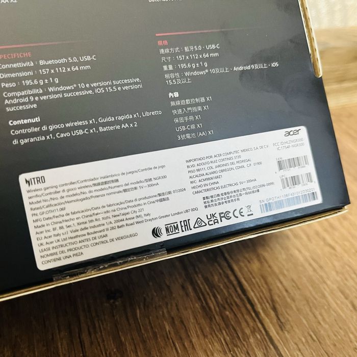Гейпад, джойстик Acer Nitro WirelessGaming Controller • Доставка OLX