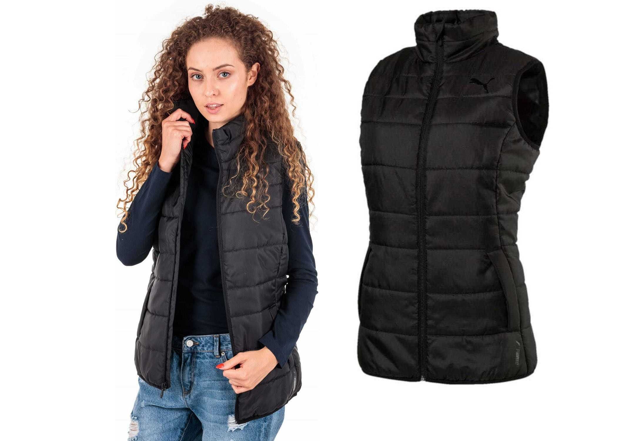 Kamizelka Damska Puma Essential -01 czarna r.XS WYSYŁKA 24H