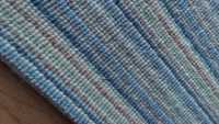 Atrakcyjny, nowy dywan beż & blue pastel długość 4 metry