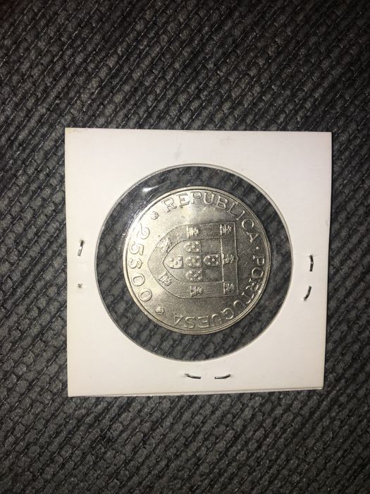 Moeda de 25 escudos de 1986