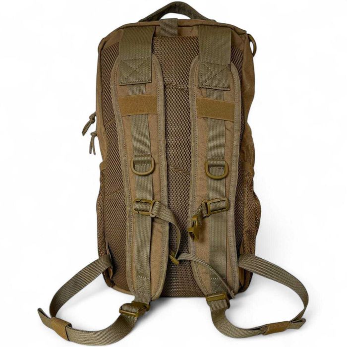 Рюкзак тактичний сумка військова мультикам койот 17л cordura 1000d